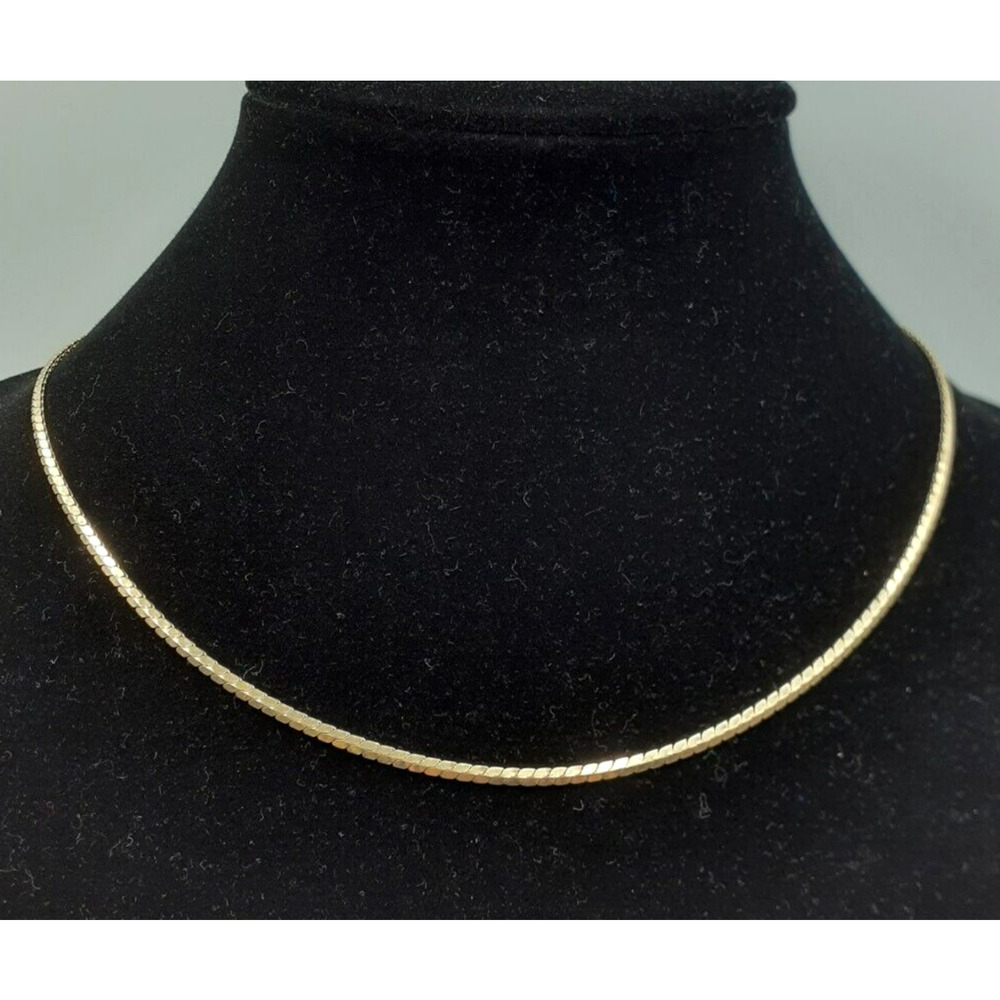 PIERRE CARDIN Vintage 18 in GF Cable Link Chain Necklace Jewelry Signed NWT